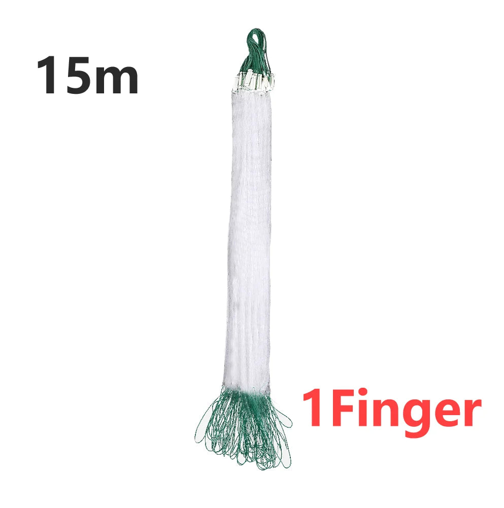 8/15/20/22/30/50M Fishing Net Fish Mesh Trap Monofilament Gill Netting Outdoor Fishing Tackle Tool Accessory Single Mesh Netting