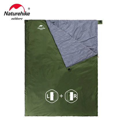 Naturehike LW180 Sleeping Bag Ultralight Portable Splicable Single Spring Summer Outdoor Hiking Camping Climbing Sleeping Bag