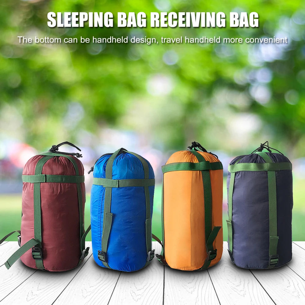 Outdoor Camping Sleeping Bag Compression Pack Travel Leisure Hammock Storage Bag Large Capacity Sleeping Bag Storage Bag